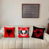 Albania Albanians Flag cushion cover For Bedroom Car Coffee Shop Room Soft and Living Room Sofa Decorative Pillow Cover Case