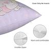 Asamimichaan Asleep Cartoon Square Pillow Case Cute Asamimi Cushion Covers Awesome Polyester Decorative Pillowcover For Home 18"