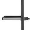 Microphone Stand Tray Mount, Mic Stand Tray Shelf | Adjustable Microphone Stand Accessory - Mic Stand Tray Clamp Mic Stand Attachment for Live Streami