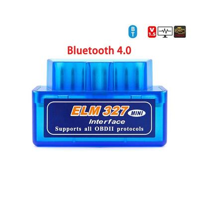 1 x Mini ELM327 Bluetooth V1.5 для Android Torque OBD 2 Интерфейс OBD2 Сканер Протоколы OBDII Считыватель кодов Автомобильный диагностический сканер неисправностей