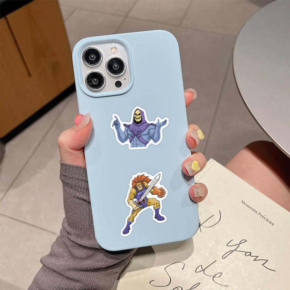 10/50 шт. смешанные наклейки с героями мультфильмов «Громовые коты» He-Man, наклейка в стиле граффити для ноутбука, мотоцикла, наклейка на гитару, наклейки на гитару