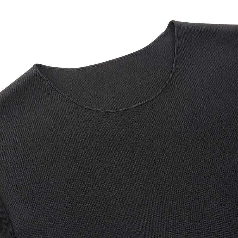 JNBY Autumn Loose Short Sleeve Round Neck Dress