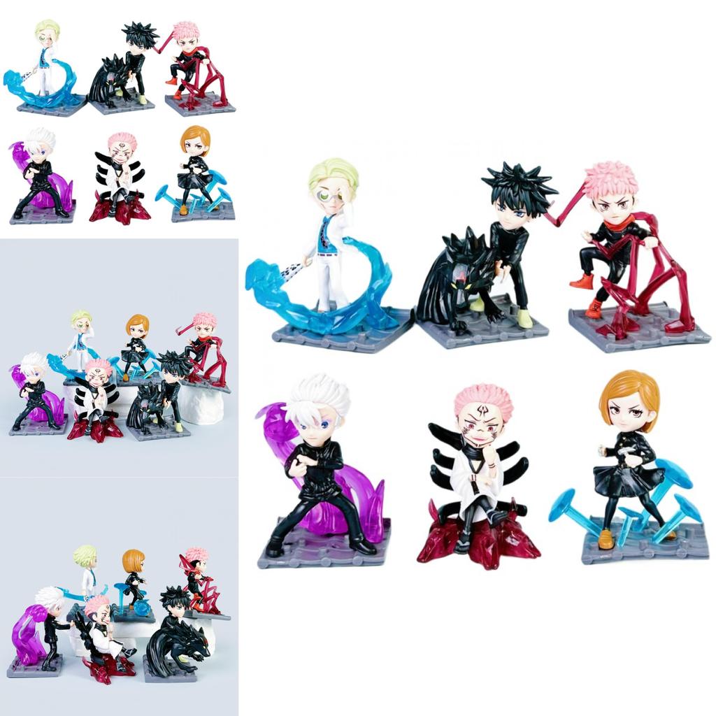 Jujutsu Kaisen Action Figure Set Pvc Collectible Figures For Anime Fans And Display