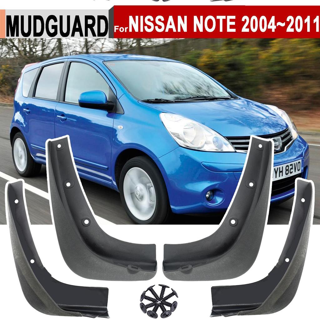 Mud Flaps Splash Guards Wheel Tires Fender For Nissan Note 2004-2011 Front Rear