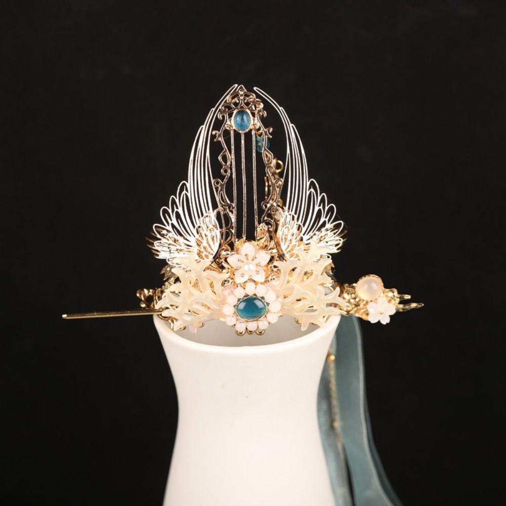 Аксессуары для волос в китайском стиле, заколка для волос в стиле ханьфу, головной убор, палочка для волос, реквизит для фотосъемки