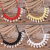 Women Shells Choker Summer Jewelry Rope Chain Choker Necklace Bohemian Natural Sea Cowrie Shell Girl Friendship Gifts