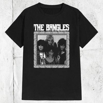 Новая женская поп-группа The Bangles Футболка в металлическом стиле Унисекс Футболка