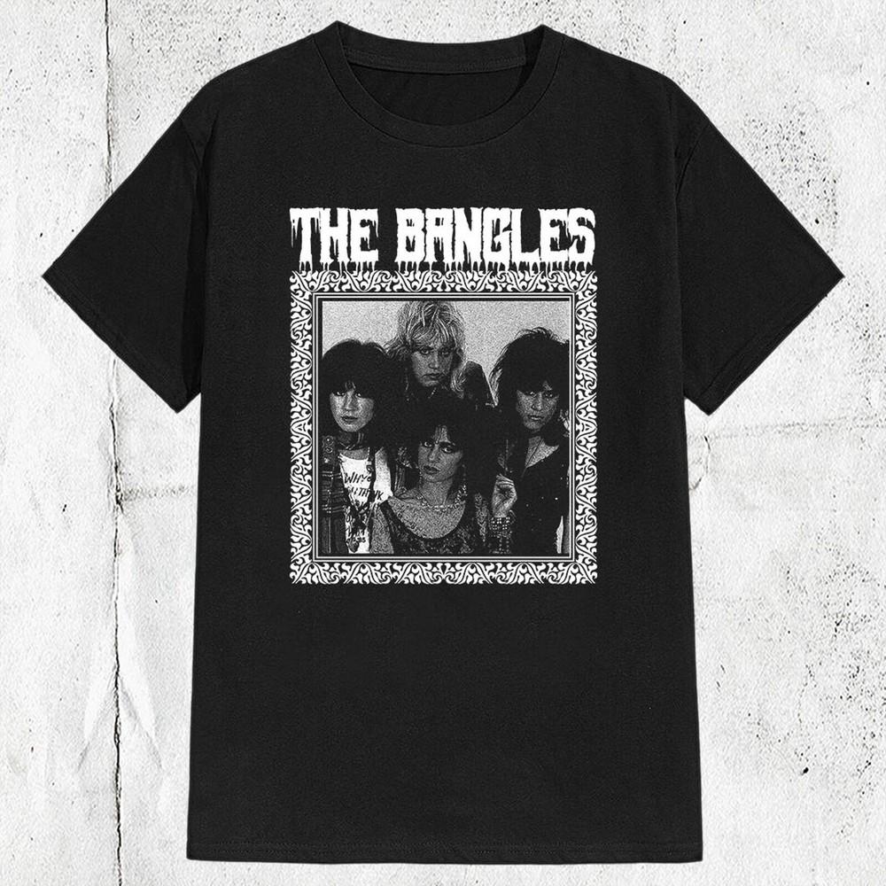 Новая женская поп-группа The Bangles Футболка в металлическом стиле Унисекс Футболка