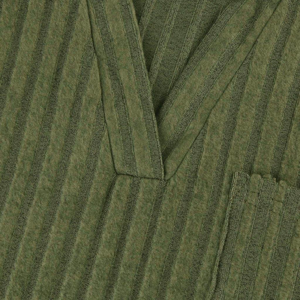 Women's Fashion Casual V-Neck Long Sleeve T-Shirt Solid Color Pullover Top