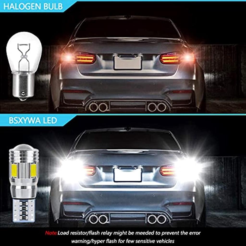 T10 W5W Светодиодный потолочный светильник для автомобиля (Автомобильный светодиодный свет) Подходит для освещения номерного знака, габаритных огней, габаритных огней и потолочных светильников (4 шт.).