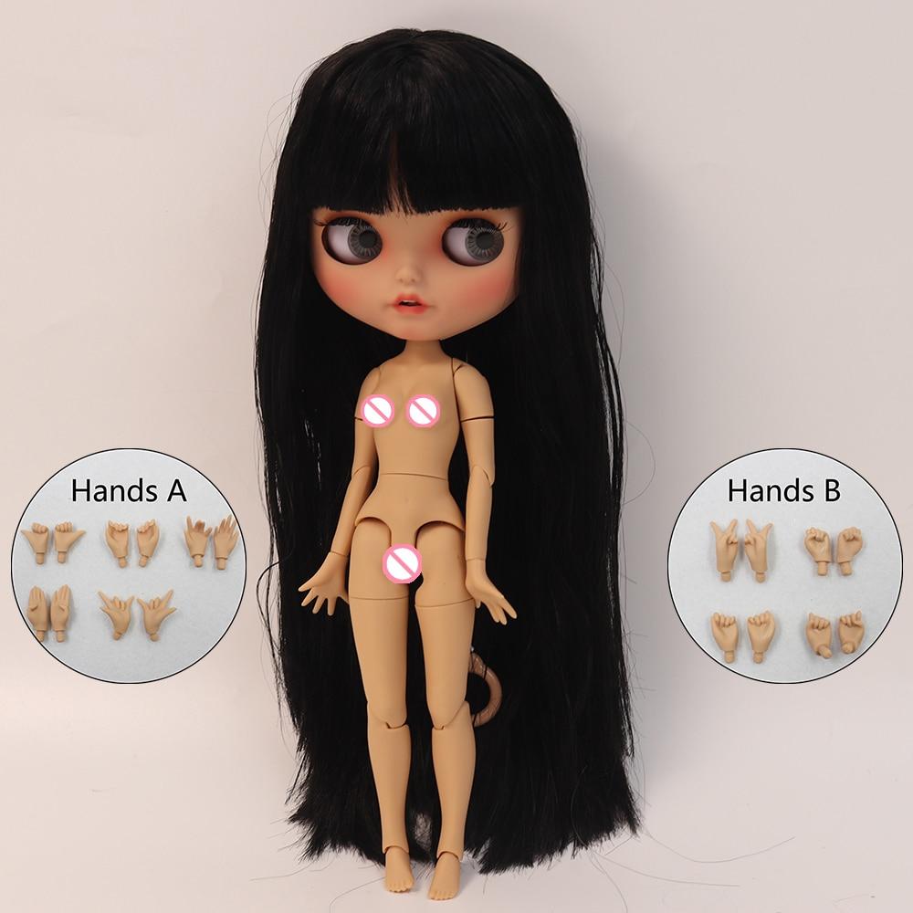Кукла ICY blyth 1/6, кукла BJD, шарнирное тело, коричневая кожа, матовое лицо, 30 см, игрушка в подарок, аниме для девочек SD