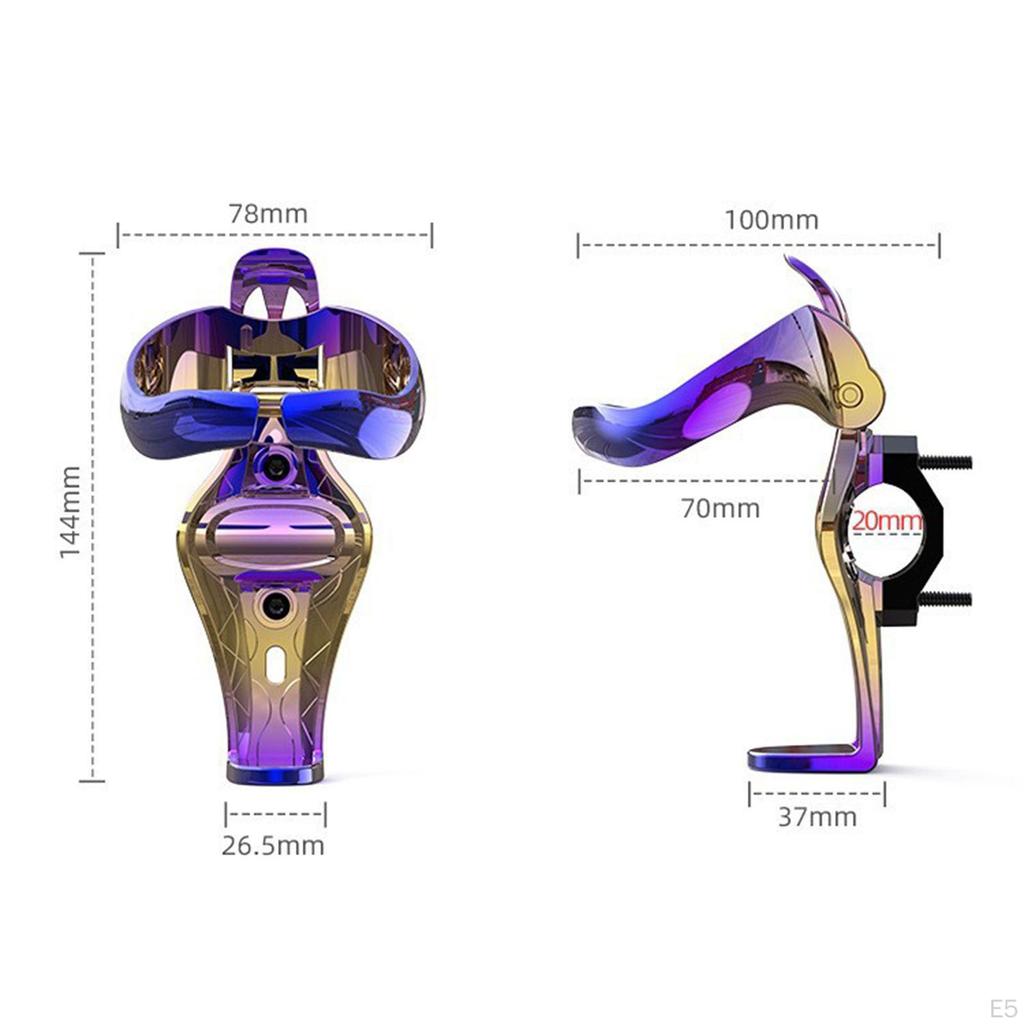 Держатель для бутылки с водой для мотоцикла, держатель для чашки для велосипеда, легко монтируемый, универсальный, для 0,8-1,1 дюйма
