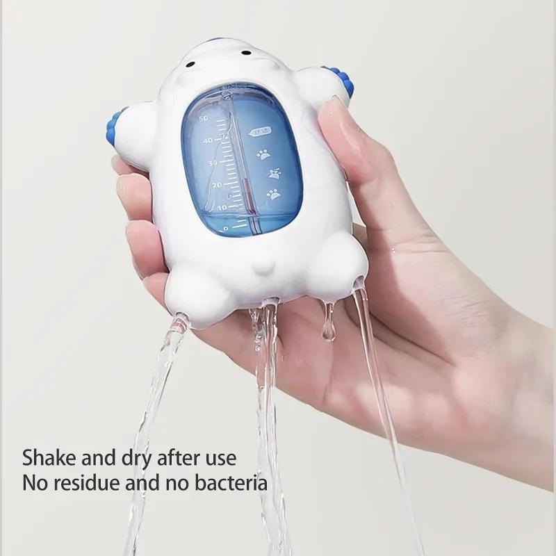 Baby Bath Floating Toy Tub Water Temperature Thermometer with Temperature Warning for Toddlers Bathtub Pool Bear Lovely Shape