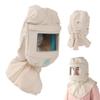 Sand Blasting Hood Anti Wind Dust Protective Face Shield Breathable Protection for Polishing Sanding