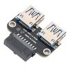 Onboard USB3.0 To USB Female 19PIN  20PIN To USB Female USB Extension Adapter