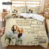 Letter Duvet Cover Set Love Vows Letter To Lover Letter Twin Bedding Set Couple Gift Lover Queen King Size Polyester Quilt Cover