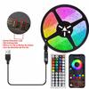 Светодиодная лента 5050 5м 10м 20м 40м RGB Подсветка фона телевизора Управление по Bluetooth USB Игровая комната Семейная вечеринка Декоративная светодиодная лента