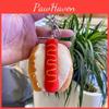 Playful And Fun Plush Keychain Toys Featuring Cartoon Hamburger And Fries French