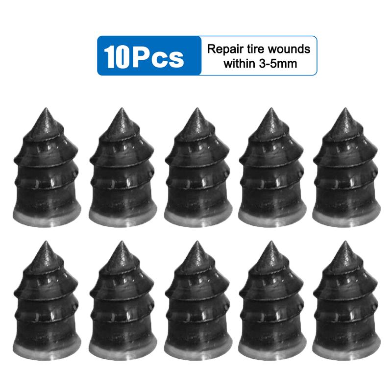 10/20/30/40Pcs Vacuum Tyre Repair Nails for Car Motorcycle Trucks Scooter Tire Puncture Repair Universal Tubeless Rubber Nails