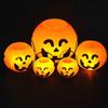 Portable Trick Or Treat Bags Gift for Kids Pumpkin Lamp Candy Boxes Pumpkin Bucket Halloween Decor