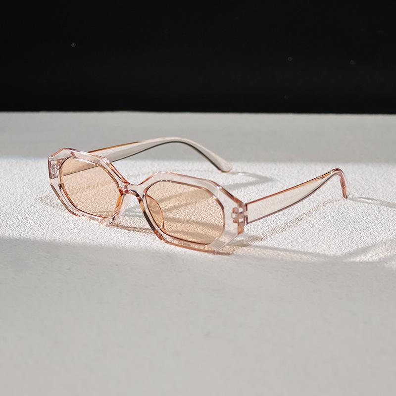 Новые солнцезащитные очки неправильной формы в маленькой оправе, модные европейские и американские пляжные очки, очки для уличной фотографии, хип-хоп солнцезащитные очки