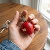 Soft Lightweight Fruit Keychain Simulated Fruit Cartoon Fruit Pendant  Storage Box Decor