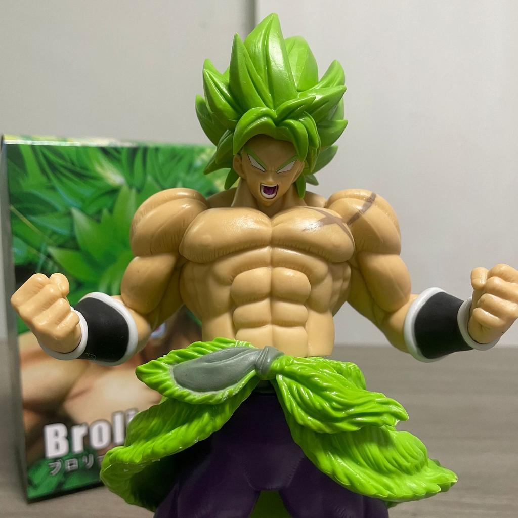 23 см Аниме Dragon Ball Злой Броли Фигурка Мультяшный ПВХ Ручная Работа Модель Статуэтка Украшение Хобби Игрушка Настольное Украшение Куклы Подарки