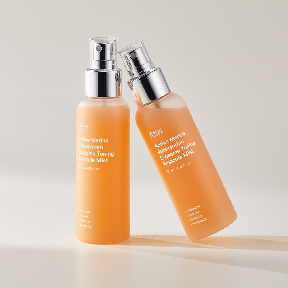 SUNGBOON EDITOR Активный морской астаксантин экзосома тонизирующий ампульный спрей 120 мл