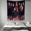 Once Upon Time Fantasy Adventure Tapestry Fashion Print Wallmounted Background Wall Hanging Cloth Work Of Art Christmas Gift