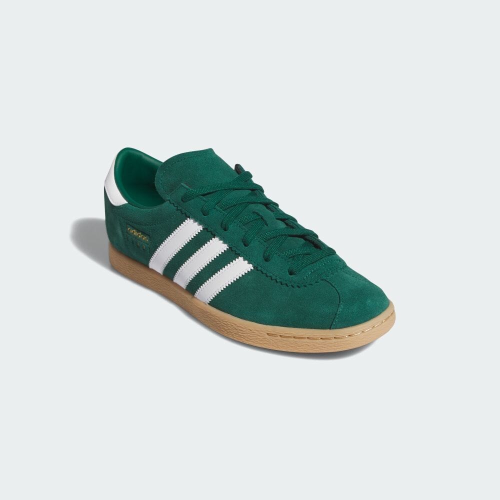 Adidas STADT College Green Sneakers ORIGINALS Unisex T Toe Shoes JI1883 College Green/Footwear White/Gold Metallic