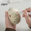 Настольное произведение искусства Керамический подсвечник в форме яичной скорлупы для ароматических свечей, Контейнер для свечей, Минималистичное украшение, Центральный элемент декора дома, Атмосферный