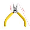 Handmade Jewelry Pliers for W/ Soft Grip Rubber Handles Mini Long Nose Jewelry Tool for Wire Work Beading Jewelry Making
