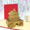 Pop Up 3D Birthday Cards World Attractions Card Business Invitation Boy Gift Greeting Tourist Postcard For Boyfriend Dad Present