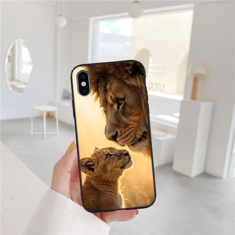 CJ6 Animal lion Soft Shell Phone Case for OPPO A3 Pro A72 A74 A76 A77 A77S A78 A79 A94 A95 A18 A40M A58