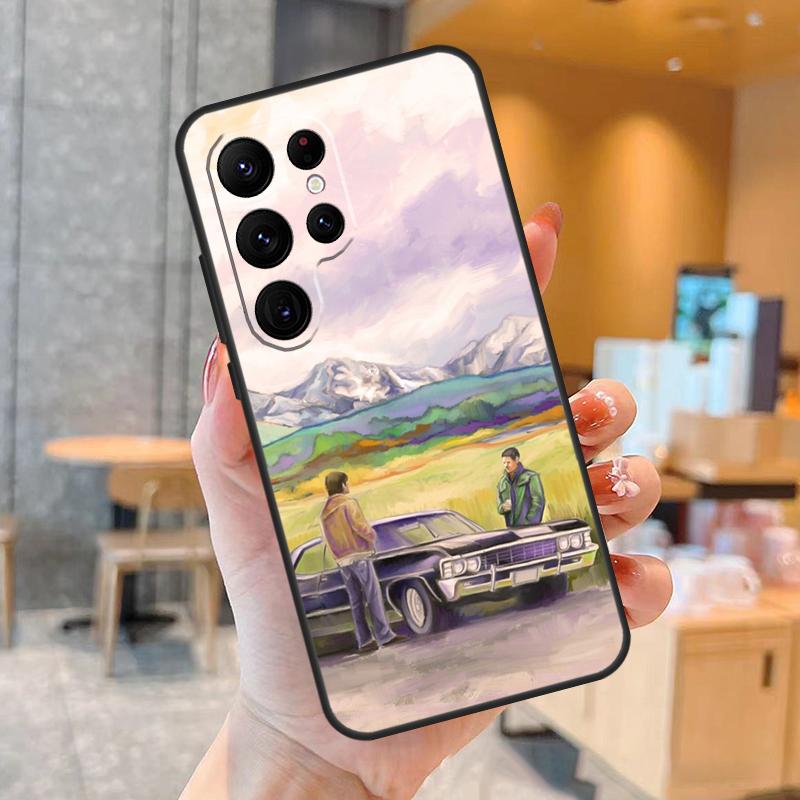 Сверхъестественный чехол для телефона Samsung Galaxy S25 S24 S23 S21 S20 S22 Ultra S9 S10 Plus S25 FE Задняя крышка
