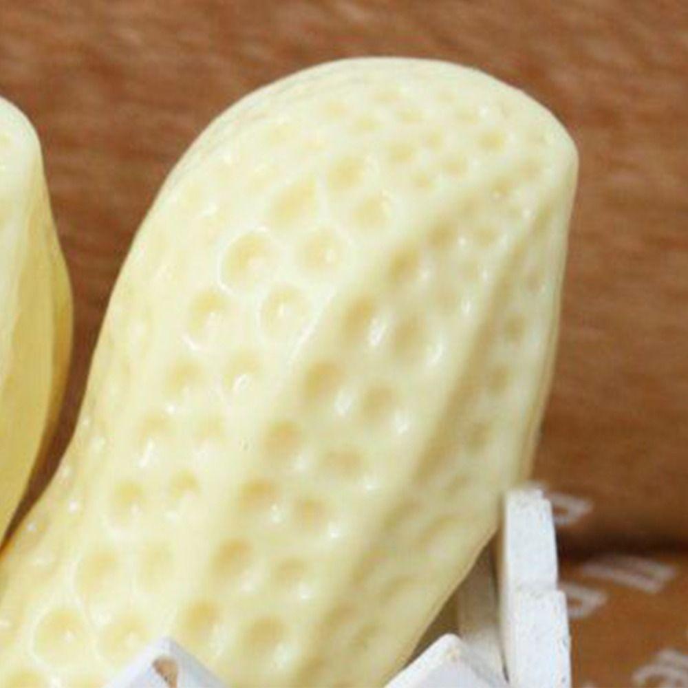 Teeth Interactive Bite Resistant Peanut Dog Toy Pet Toy Ball Squeak Vocal Molar