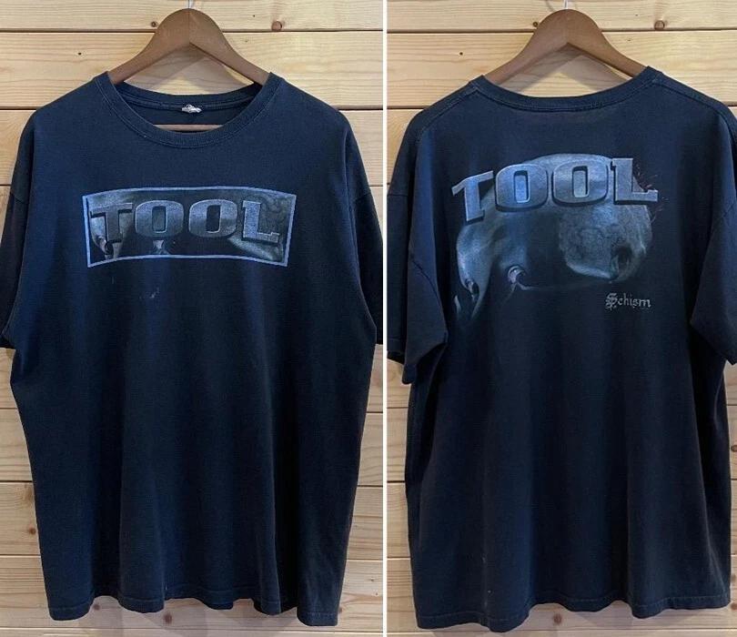 00s Tool Schism 2 Side Black T Shirt Heavy Cotton Unisex Tee