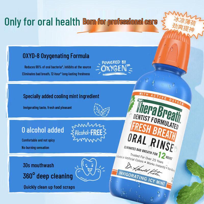 Доктор. Набор ополаскивателей для полости рта K's Fresh Breath