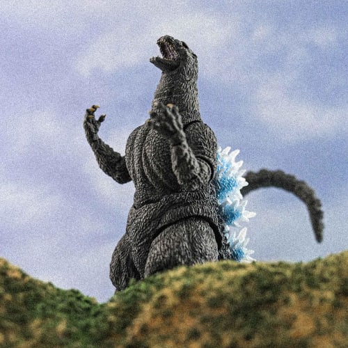 HiPlay Hiya Exquisite Basic Series Godzilla Vs. King Ghidorah: Radiation Heat Ray Godzilla Hokkaido Ver. EBG0164 Action Figure, Painted, Complete PVC