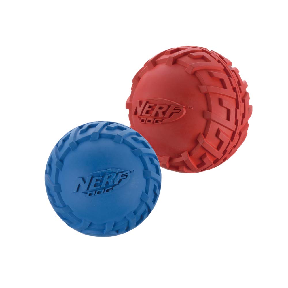 Richell Dog Toy Nerf Dog Tire Squeak Ball 3i for Dogs