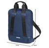 Moleskine ET926MTDBVK6 Business Backpack with 15-inch Laptop Storage, Moss Green, Metro Vertical Device Bag, Sapphire Blue