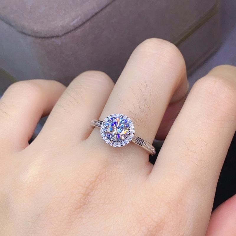 BELLA BOX Круглые белые формы темпераментные винтажные кольца для женщин с цирконом для помолвки и ювелирных украшений в подарок