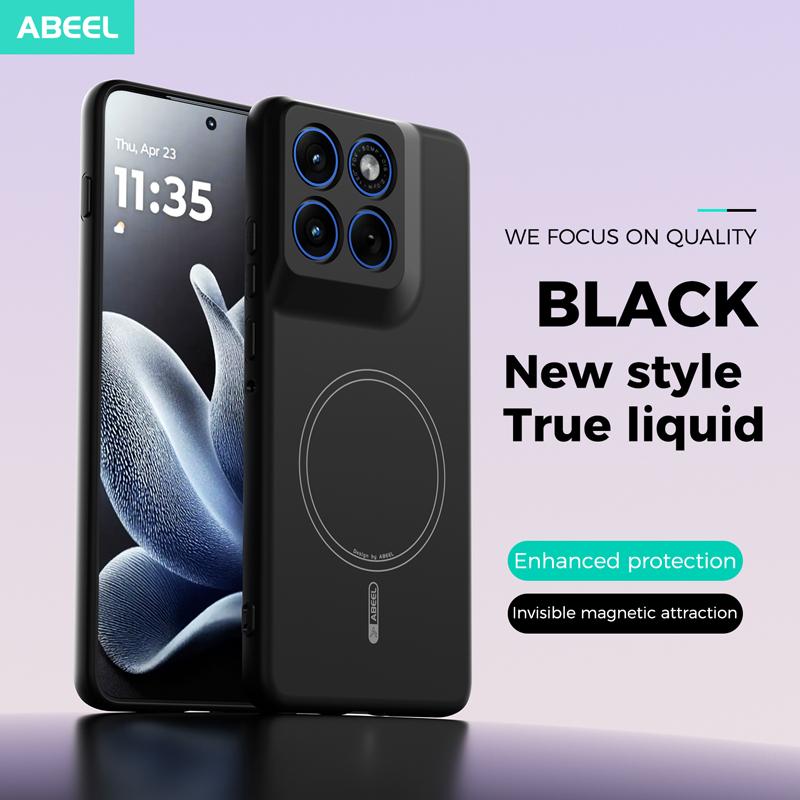 Orginal Liquid Silicone Magnetic Wireless Charging Case for Moto Signature Edge 70 Ultra Fusion+ Pro Lens Protection Back Cover