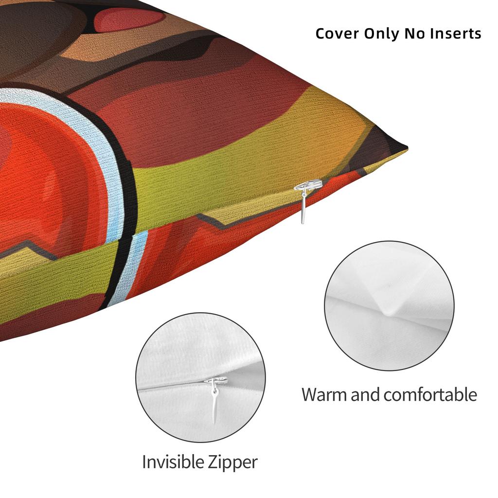 Pillow Cover Game B-Bloons Td 6  Fashion Pillow Case For Living Room Chair Pillowcases