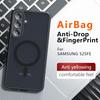 Для Magsafe Магнитный Чехол для Беспроводной Зарядки Для Samsung Galaxy S25 FE S25FE 5G Ударопрочный Матовый Задний Чехол Coque