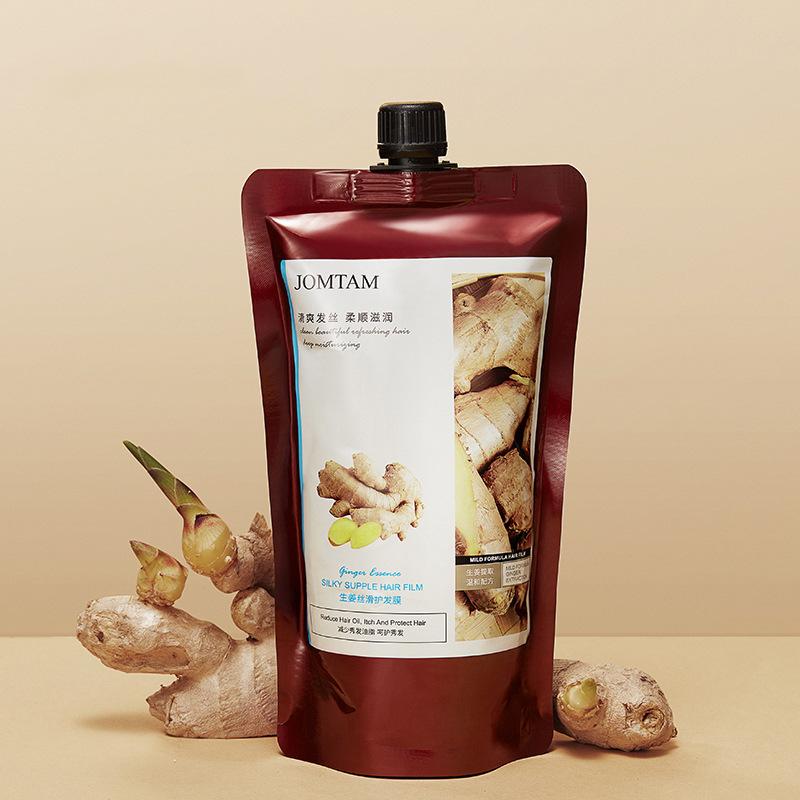 Имбирь, шелковистый разглаживающий шампунь, освежающий температурный контроль масла и увлажняющий, разглаживающий шампунь, питательный шампунь