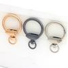 5 шт. Круглые карабины для брелоков, карабины-защелки, пружинные кольца, пряжки, DIY аксессуары, пряжки