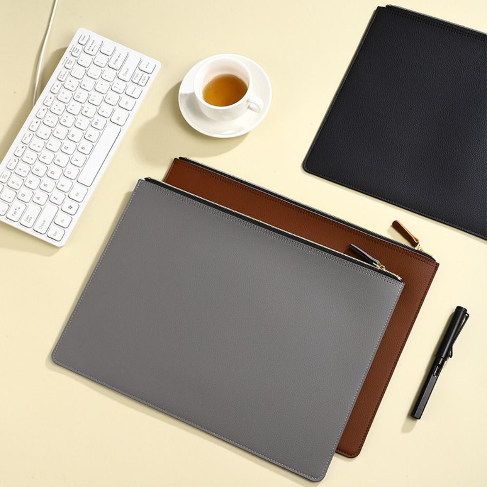 Водонепроницаемая папка для документов формата А4 из ПУ-кожи, информационная сумка, пакет для данных, сумка для документов, для конференции