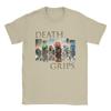 Мужская футболка Death Grips, хипстерская футболка, футболки с коротким рукавом и круглым вырезом, 100% хлопок, графические топы