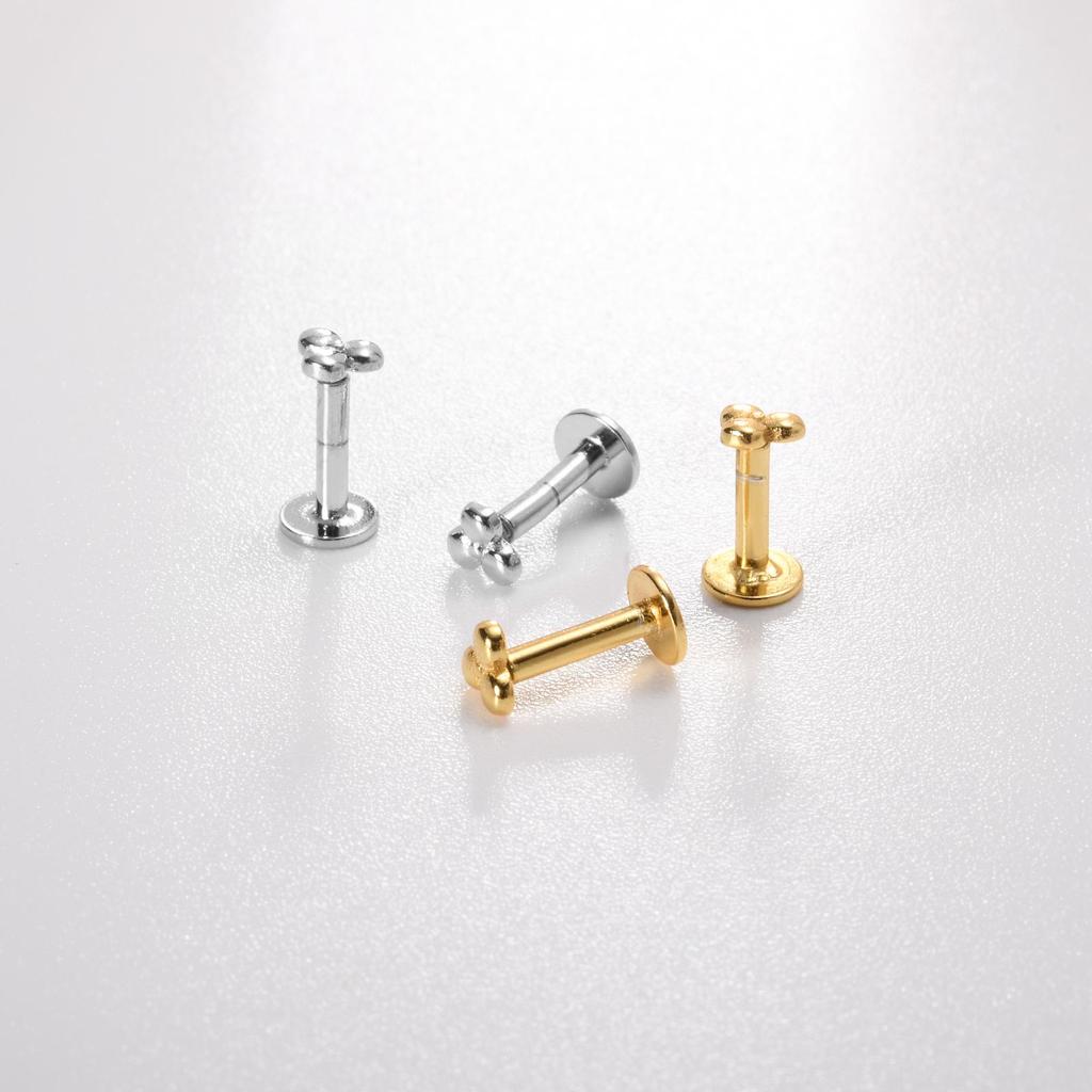 ANDYWEN Серьги-гвоздики из стерлингового серебра 925 пробы, 6 мм, винт для пирсинга, женские серьги-гвоздики, ювелирные изделия